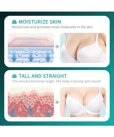 Breast Enhancement Cream | Papaya Essence Firming & Lifting Cream for Bigger Fuller Breasts | Nourishing 3PC Set for All Skin Types - Buy Online on GoSupps.com