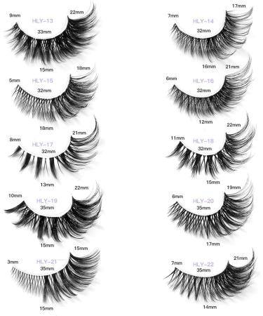 FAIRYGATE Lash Strips False Lashes with Glue Natural Lashes Wispy Lashes Natural Look False Eyelashes Natural Flared Eyelashes False Eye Lashes Soft Fluffy Lashes 7 Pairs D1 Natural B5417 FGJSTB5417 - Buy Online on GoSupps.com