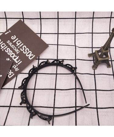 4-Piece Bangs Hairpins Set - Hair Clips & Headband for Effortless Hairstyles | Black Hair Accessories for Perfect Styling - Buy Online on GoSupps.com