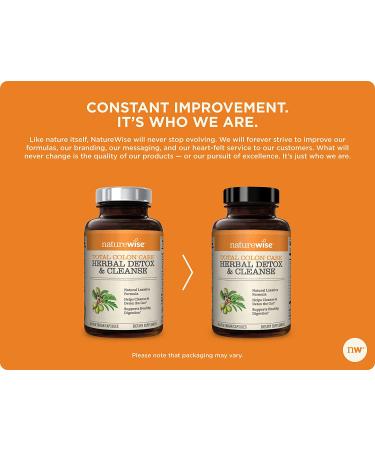NatureWise Total Colon Care Herbal Detox - 60 Vegetarian Capsules for Digestive Health - Buy Online on GoSupps.com