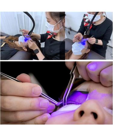 UV Lamp for Lash Extensions - 395-400nm Gooseneck LED Light with Clamp & Foot Pedal | Ideal for Nails - Buy Online on GoSupps.com