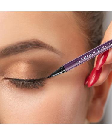 Liquid Eyeliner Brush Tip - Waterproof Quick Drying Smudge Resistant Fine Tip Makeup Eyeliner for Women Long Lasting Wear Eyeliner Beginner Friendly Fast Drying Cosmetics 1 count (Pack of 1) - Buy Online on GoSupps.com