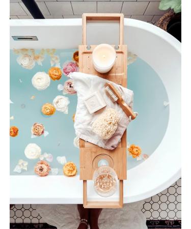 Musee Rosehip & Clary Sage Bath Soak 24oz | Epsom Salt & Magnesium Muscle Recovery Relaxation | Made in USA | Paraben & Sulfate Free - Buy Online on GoSupps.com