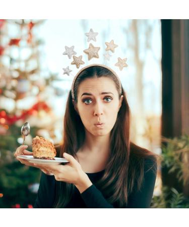 Lurrose Star Headband - Festive Christmas Hair Accessories for Party, Holiday & Birthday Celebrations - Buy Online on GoSupps.com