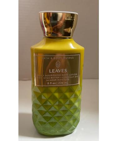 Buy Leaves Daily Nourishing Body Lotion 8oz - Shea Butter & Coconut Oil - Hydrating Skin Care - International Shipping Available - Buy Online on GoSupps.com