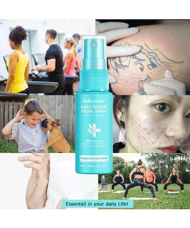  Getaria Hypochlorous Acid Daily Rescue Spray - 30ml Soothing Toner Moisturizing Mist for Sensitive Skin and All Skin Types - Buy Online on GoSupps.com