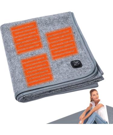 Electric Heating Blanket 160x150cm - Washable Soft Heat Pillow for Winter | USB Fast Heating & Multifunctional | Shenrongtong - Buy Online on GoSupps.com