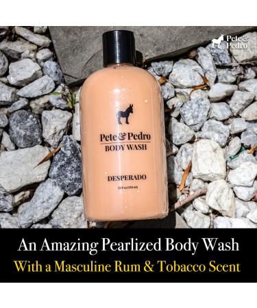 Pete & Pedro BAD BOY KIT | Bold Shampoo Cowboy Conditioner & Desperado Body Wash - Shark Tank Featured Men's Bodycare Set | International Shipping Available - Buy Online on GoSupps.com