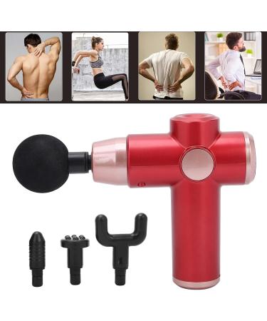 Electric Mini Muscle Massager with 4 Heads - Deep Tissue Relaxation Massage | International Shipping Available - Buy Online on GoSupps.com