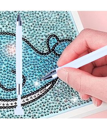 Fellflying Rhinestone Dotting - Manicure Dotting Pencil for Artistic Nails | Rhinestone Art Portable Dotting Nail Too for Home Travel Business Trip Apartment White - Buy Online on GoSupps.com