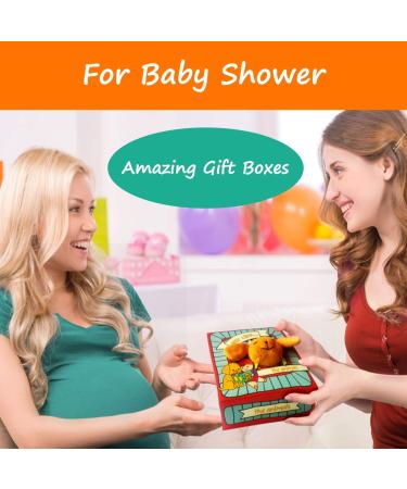 Stimulating Baby Books 0-12 Months | Crinkle Books for Babies | Soft Cloth Animals Book Set | Perfect Toys Gift for Infants | 2-Pack - Buy Online on GoSupps.com