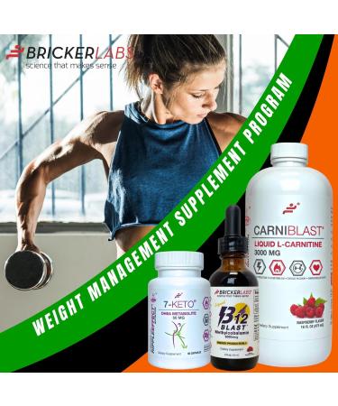 Bricker Labs 7-Keto DHEA Metabolite 50 mg Dietary Supplement for Metabolic Support and Energy Balance 60 Capsules - Buy Online on GoSupps.com