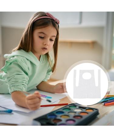 ifundom 25pcs Aprons Aprons Clear Smocks Waterproof Oil Proof Toddler Art Apron Children Cooking Apron for Painting Cooking Eating Teaching Diy Craft Picnic - Buy Online on GoSupps.com