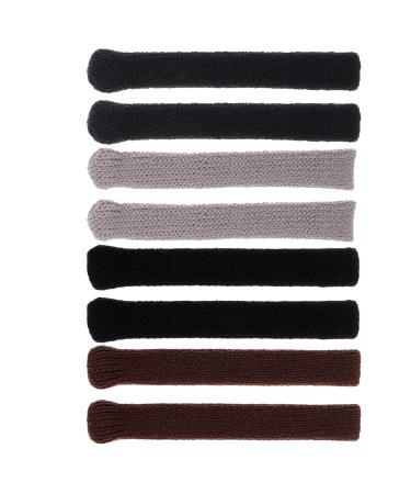 Lalafina 4 pairs of glasses cushions leg coverings for sunglasses glasses ear bruises glasses hinge covers glasses holder for the ears of glasses bone pillow anti-drop glass nylon