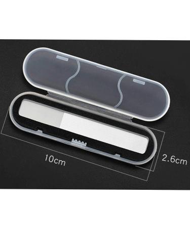 Xfantong Professional Crystal Nail File Diamond Nail File Nano Glass Nail Files Nail Shine Buffer Polisher for Natural Fingernails Toenails - Buy Online on GoSupps.com