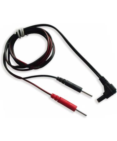 TENS/EMS Lead Wires Female to PIN Connection - 1 Pair | High-Quality Replacement Wires - Buy Online on GoSupps.com