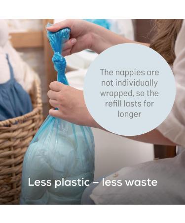 Angelcare Nappy Disposal System with 6 Refills - Convenient & Hygienic Diaper Disposal for Parents | International Shipping Available - Buy Online on GoSupps.com