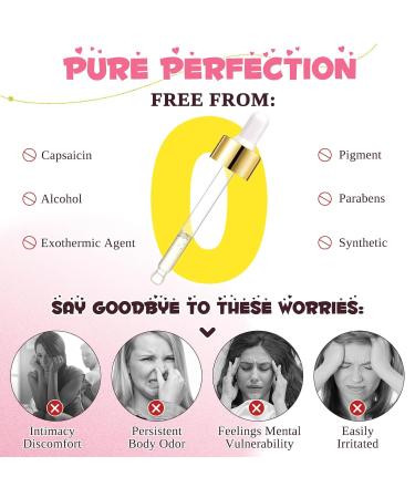 Yoni Oil for Women - Natural Feminine Intimate Deodorant & pH Balancer | Peach & Rose Essential Oils - Buy Online on GoSupps.com