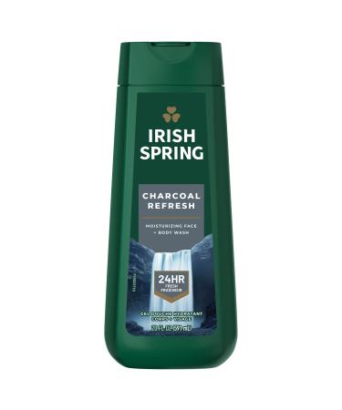 Irish Spring Charcoal Refresh Body Wash for Men  591 mL