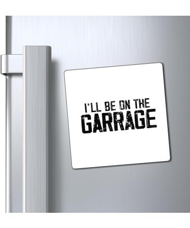 Humorous Repairers Tradesmen Dedication Sarcasm Statements Novelty Working Basement Repairmen Sarcastic Dad Puns Magnets 4" 4" - Buy Online on GoSupps.com