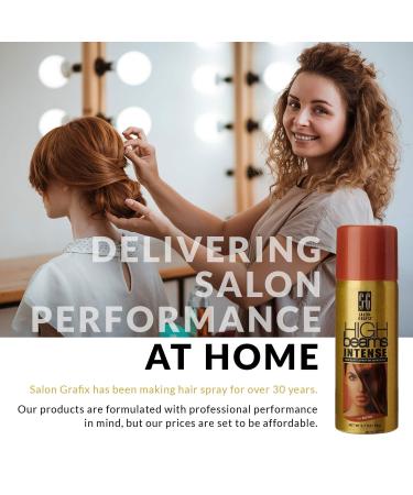 High Beams Intense Spray-On Copper Hair Color 2.7 Oz - Temporary Color Highlight for Hair - Streaking, Tipping, Frosting - Washes Out Easily - 1 Pack - Buy Online on GoSupps.com