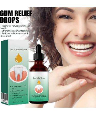 Gum Regrowth Drops | Natural Gum Repair & Recession Treatment | Oil Pulling for Healthier Teeth & Gums - Buy Online on GoSupps.com