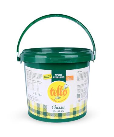 Tellofix Classic Clear delicacy soup - versatile vegetables broth as a universal spice agent to refine - low -calorie - 1 x 2000 g single - Buy Online on GoSupps.com
