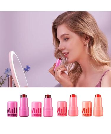 Generic Milk Jelly Blush | Milk Makeup Jelly Tint Blush & Cooling Water Tint | Long-Lasting Multi-Use Lip & Cheek Stain | 4-Piece Set - Buy Online on GoSupps.com
