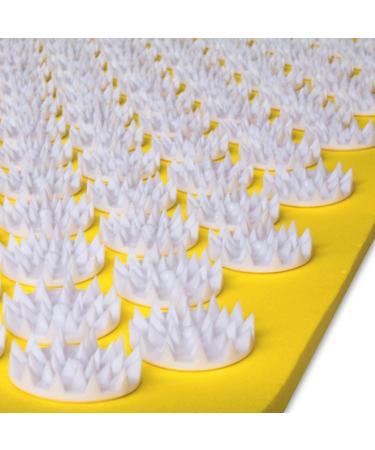 AFH Histamat TPE Acupressure Mat - Yellow Needle Stimulation Mat for Pain Relief | International Shipping - Buy Online on GoSupps.com