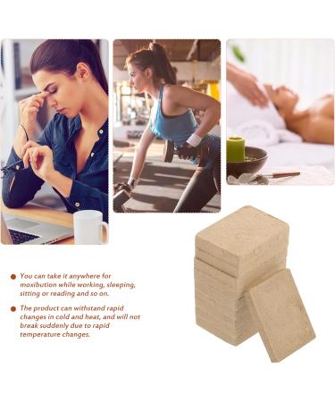 10PCS Moxibustion Box Set - Chinese Ai Sticks & Moxa Cake for Massage Therapy | Premium Compressed Moxa for Pain Relief - Buy Online on GoSupps.com