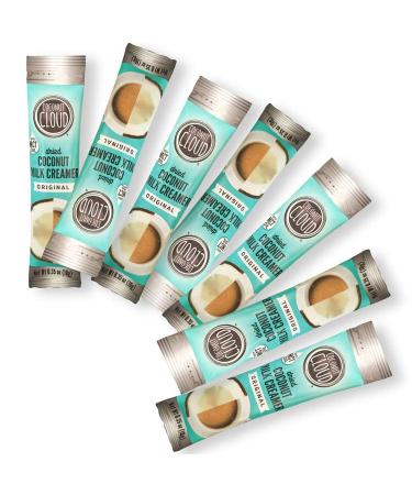 Coconut Cloud: Dairy-Free Coffee Creamer | Minimally Processed, Shelf Stable. Made from Coconut Powdered Milk. | Vegan, Gluten Free, Non-GMO. (Home, Office, Travel), Creamers (Original - 20 Sticks)
