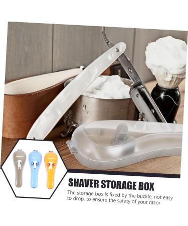 Coophya 3-Piece Razor Storage Box & Carrier Bag - Travel Case for Safety Shaver | Durable Razor-Bearing Holder for Men - Buy Online on GoSupps.com