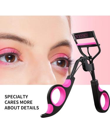 Docolor 4-in-1 Eyelash Curler Kit with 6 Silicone Refill Pads | Professional Extension Tool for Perfect Curled Lashes | No Pinching Face Applicator for All Eye Shapes - Buy Online on GoSupps.com