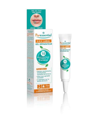 Puressentiel SOS Lip Repairing Gel for Unisex - 0.17 oz | Best Lip Care for Healthy Lips - International Shipping Available - Buy Online on GoSupps.com