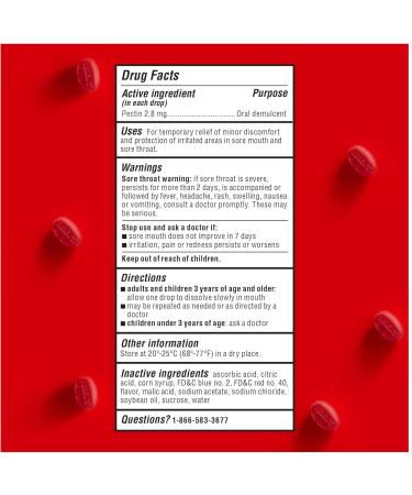 Luden's Sore Throat Drops for Minor Sore Throat Relief Wild Cherry 160 Count - Buy Online on GoSupps.com