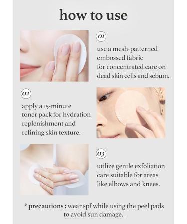 Nooni Korean Facial Peel 80 Pads - AHA Dual Resurfacing Pads for Glowy Skin Exfoliates Blackheads & Reduces Fine Lines - Buy Online on GoSupps.com