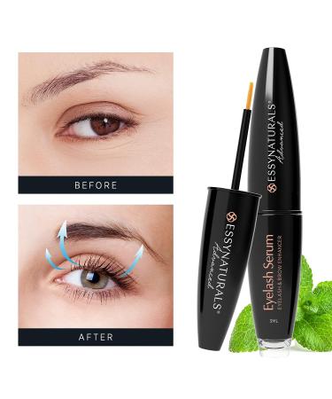 EssyNaturals Eyebrow Growth Serum - Irritation-Free Formula for Longer, Thicker, Fuller Eyebrows | Guaranteed Results in 3-4 Weeks - Buy Online on GoSupps.com