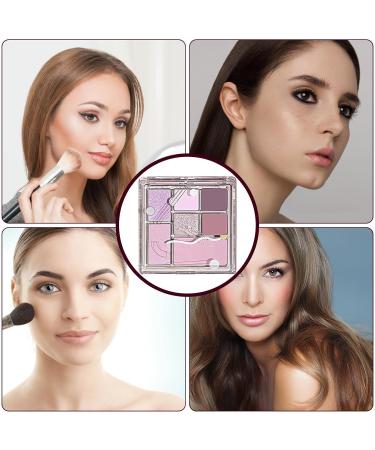 Natural Eyeshadow Palettes | 7 Colors Colorful Matte and Shimmer Pressed Eyeshadow Professional Waterproof Glitter Makeup Palette Eye Shadow for Women and Girls Dtt Streamer Iris No. 19 - Buy Online on GoSupps.com