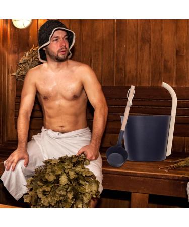 Aluminum Sauna Barrel 7L Sauna Bucket Luxurious Finnish Sauna Large Capacity Aluminum Bucket Sauna Metal Bucket Matching Ladle Sauna Barrel with Long Handle Spoon Set for Sauna and - Buy Online on GoSupps.com