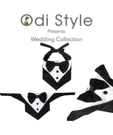 Odi Style Dog Tuxedo for Large Dogs - Wedding Attire with Bow Tie for Dogs - Engagement Gift & Photography Prop - Buy Online on GoSupps.com