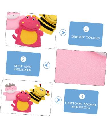 FRCOLOR 6 Pcs Toddler Bath Gloves - Children s Bath Wipe & Sponge Mitts for Kids | Perfect Baby Shower Gift & Infant Makeup Remover - Buy Online on GoSupps.com