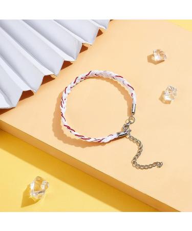 PandaHall 0.5mm White Waxed Cord - 116 Yards Round Polyester Thread for Jewelry Making and Macrame Crafts - Buy Online on GoSupps.com