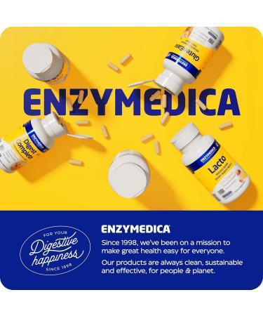 Enzymedica - Lacto 30 Capsules - Lactase Enzymes Supplement - Lactose Intolerance Pills - Digestive Aid for Gluten and Casein - Indigestion & Heartburn Relief - Gas Bloating Relief for Men and Women - Buy Online on GoSupps.com