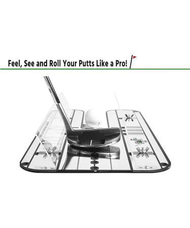 Premium Golf Alignment Mirror - Improve Short Game with Putting Practice Aids - Buy Online on GoSupps.com