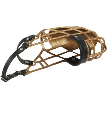 Buy Don Pare Muzzle Model 101 in Gold - Ideal for Dogs Kennels Racing & Safety | Amathings - Buy Online on GoSupps.com