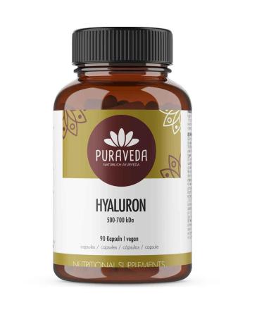 Hyaluronic acid capsules with 300mg - 500-700kDa - Introductory price - 90 capsules (equivalent to 3 months) - Packaged in Germany