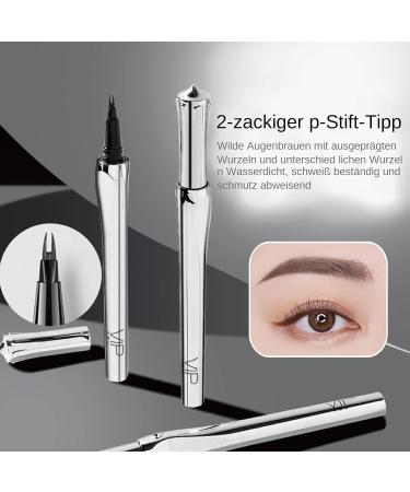  Opilroyn eyebrow pencil thin waterproof eyebrow pencil eyebrow pencil waterproof eyebrow pencil 2 tips eyebrow pencil durable eyebrow pencil - Buy Online on GoSupps.com