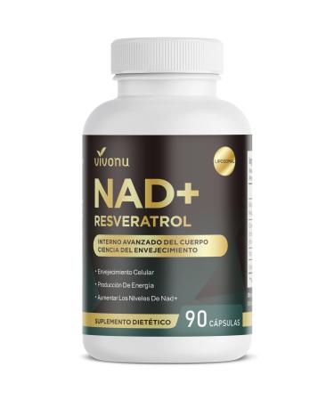 VivoNu NAD+ | Formule Inspir e de la Recherche Cellulaire | Pour une Routine Bien- tre Moderne | 90 unit s