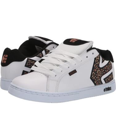 Etnies Women's Fader 41.5 EU - Stylish White Black Print Skate Shoes for International Shipping - Buy Online on GoSupps.com