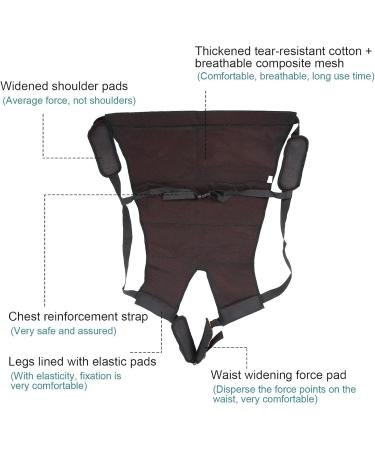 Patient Lift Sling Cotton Waterproof Carrier Transferring Belt Stairs Wheelchair Lift Sling Handicap Lift Assist for Elderly (Size : L) - Buy Online on GoSupps.com